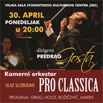 Pro Classica Chamber Orchestra, Gosta / Grieg, Holst, Bozicevic & Makris